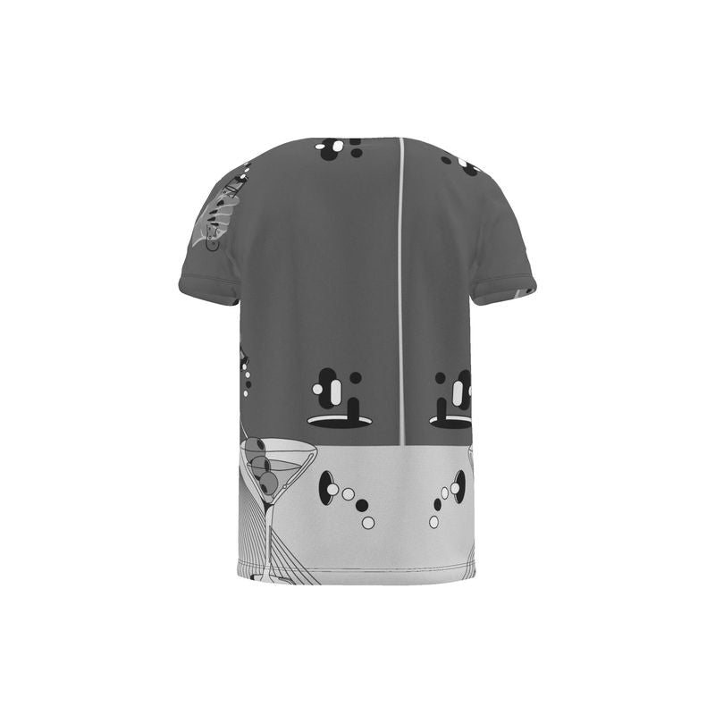 Cut and Sew All Over Print T-Shirt