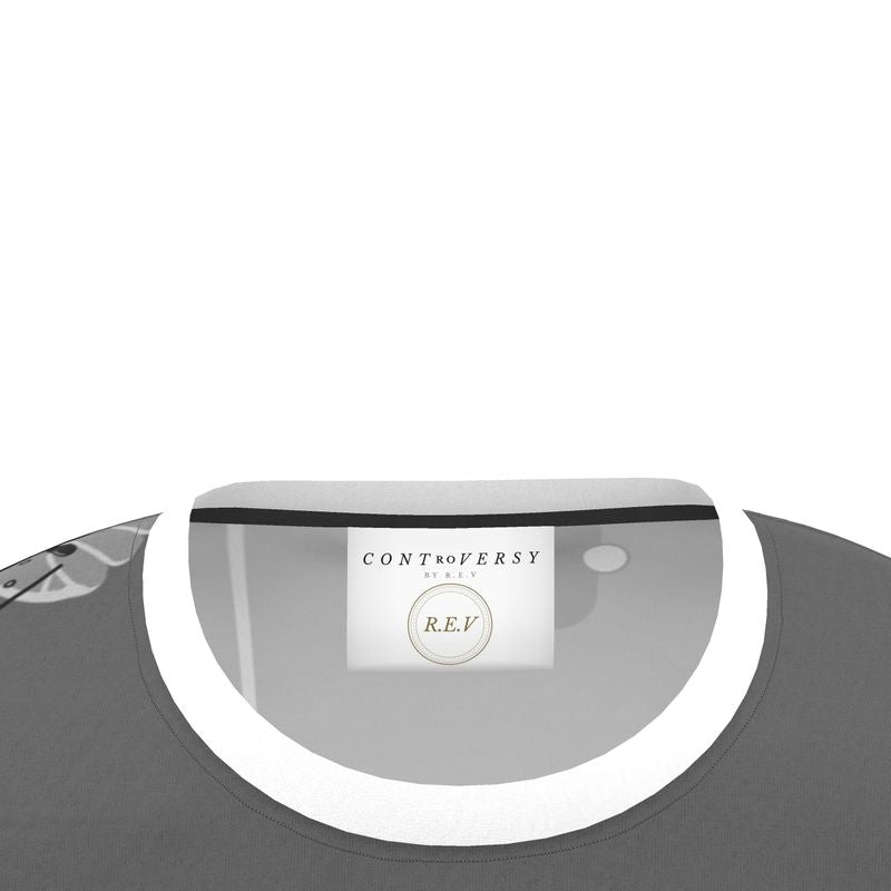 Cut and Sew All Over Print T-Shirt