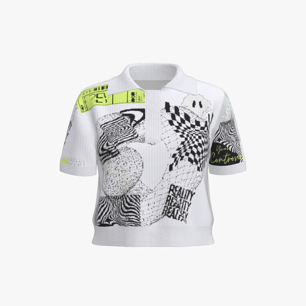 CONTROVERSIAL Women's Cropped Polo