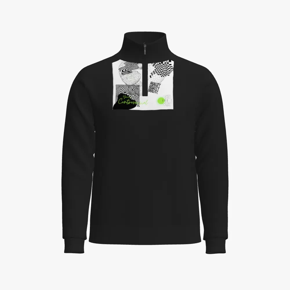 CONTROVERSIAL Men's Half Zip Pullover