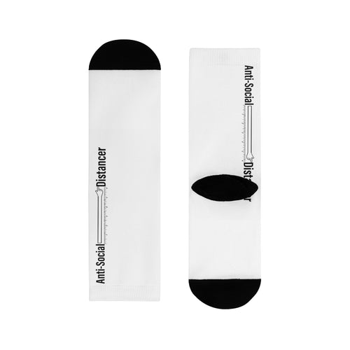 Anti-social Distance - Sublimation Crew Socks