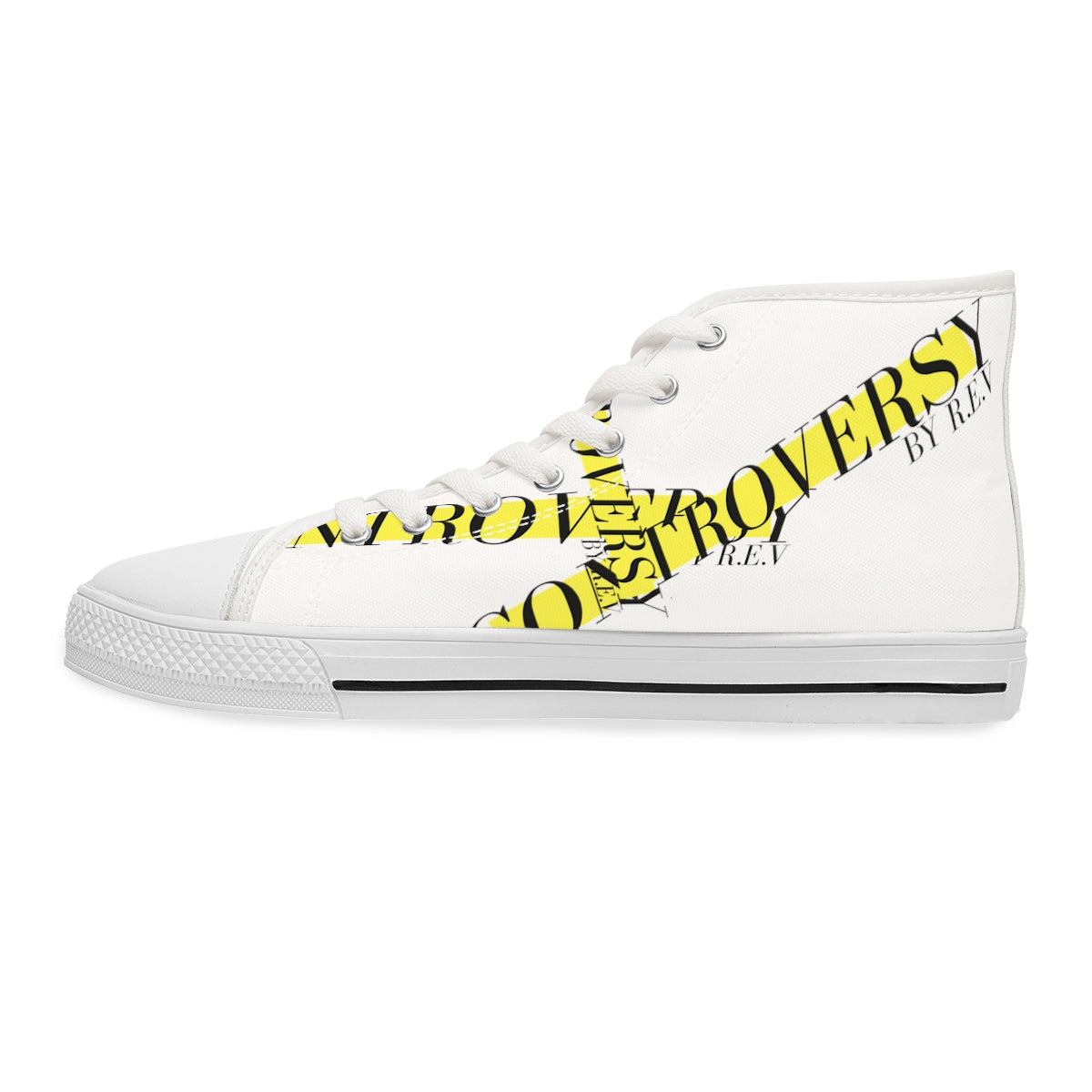 CAUTION! High Top Sneakers