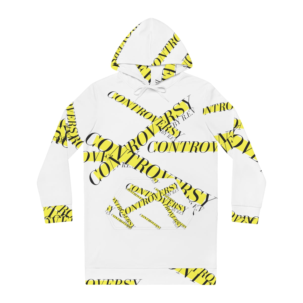 CAUTION! Hoodie Dress