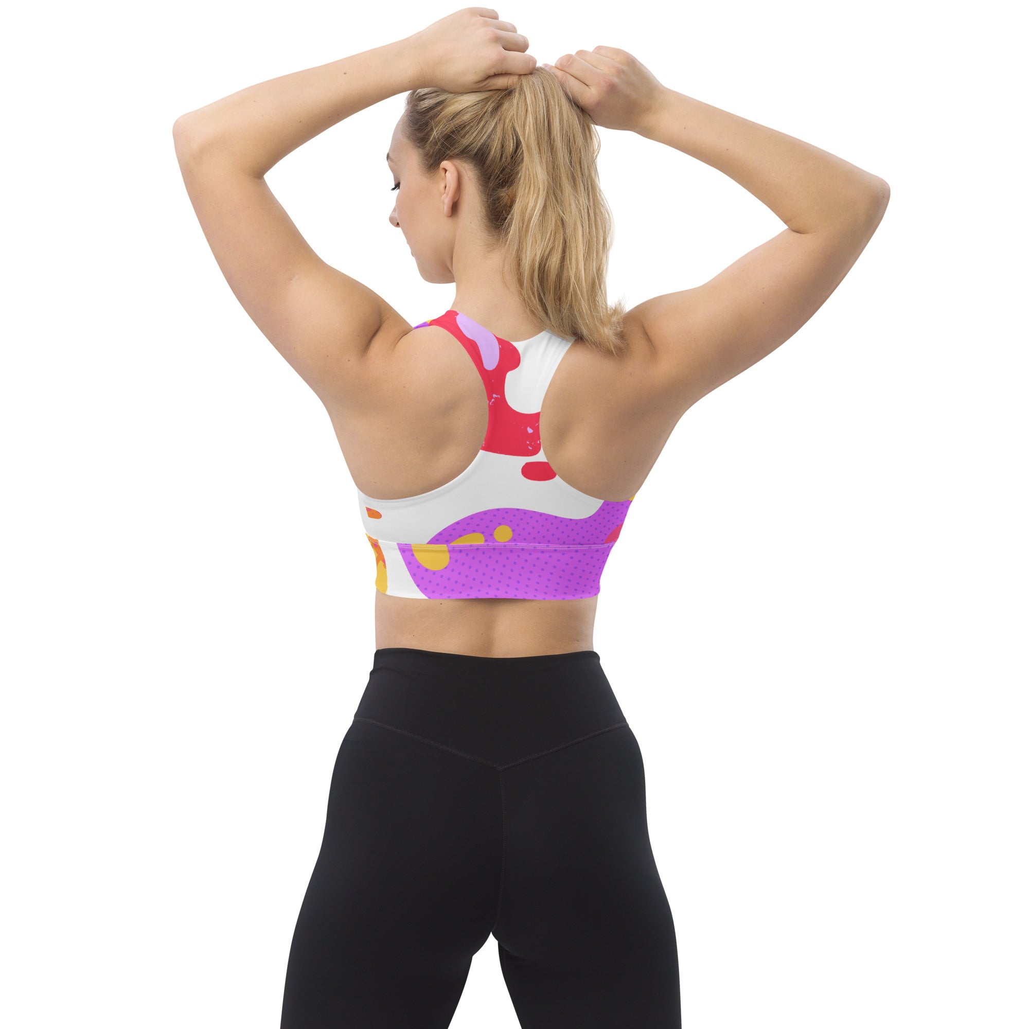 FLUID FEELS Longline sports bra