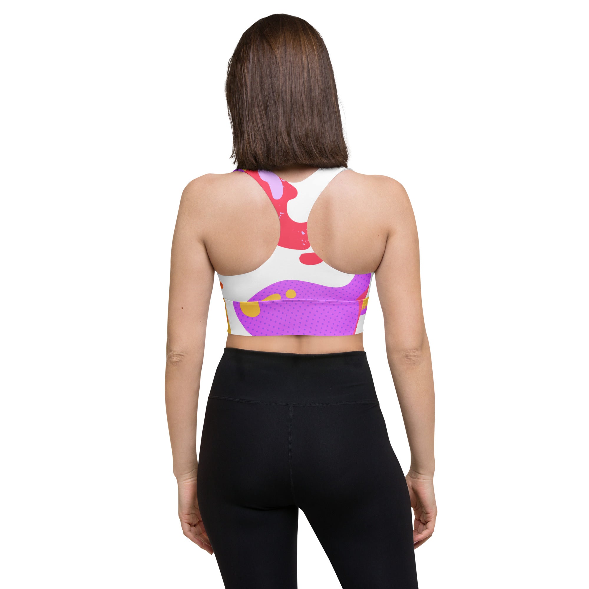 FLUID FEELS Longline sports bra
