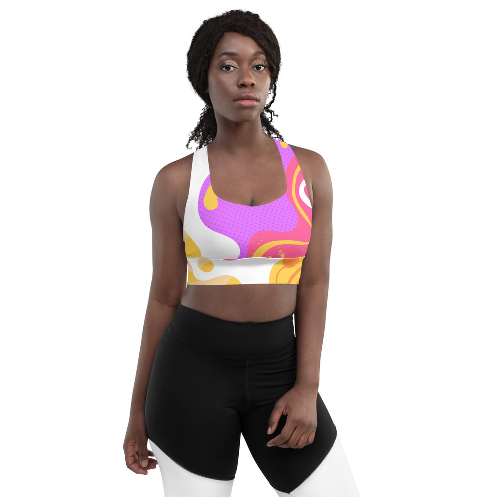 FLUID FEELS Longline sports bra