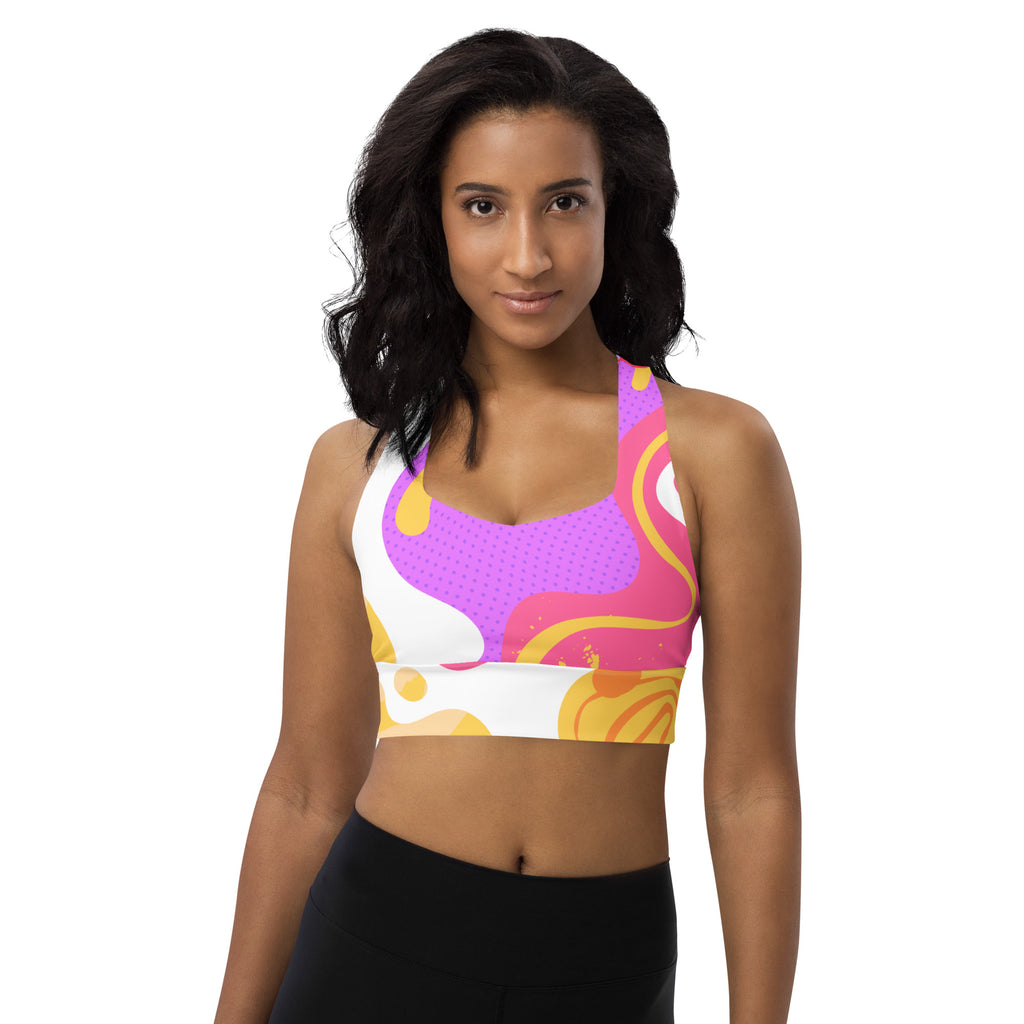 FLUID FEELS Longline sports bra