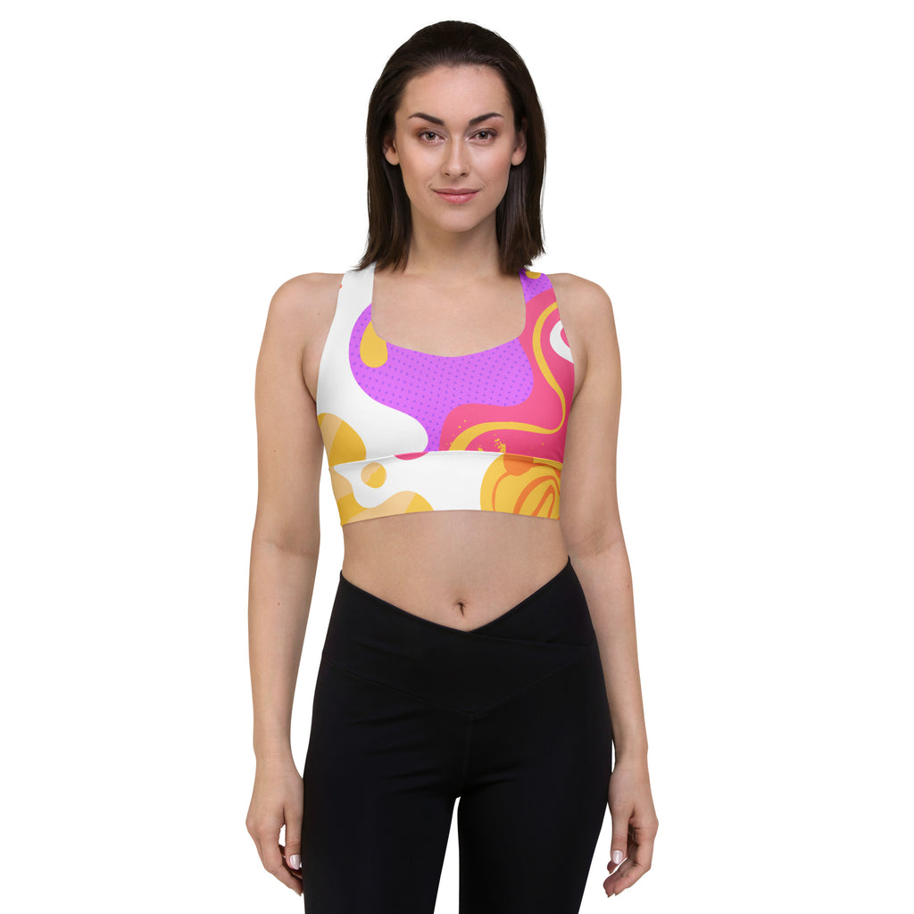 FLUID FEELS Longline sports bra