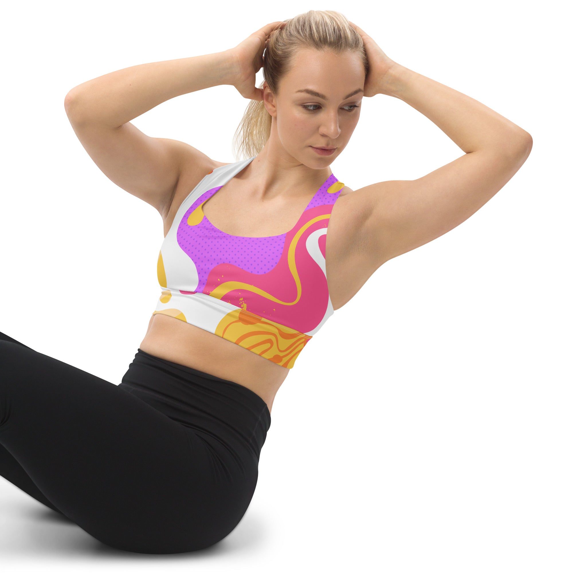 FLUID FEELS Longline sports bra