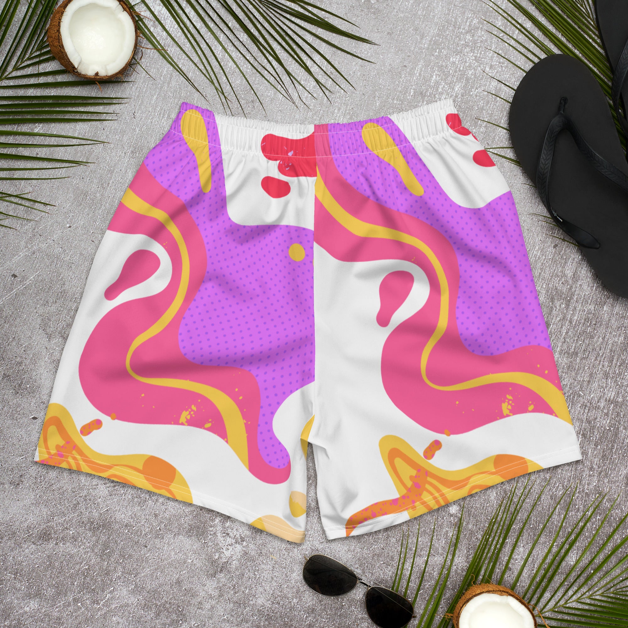 FLUID FEELS Men's Recycled Athletic Shorts