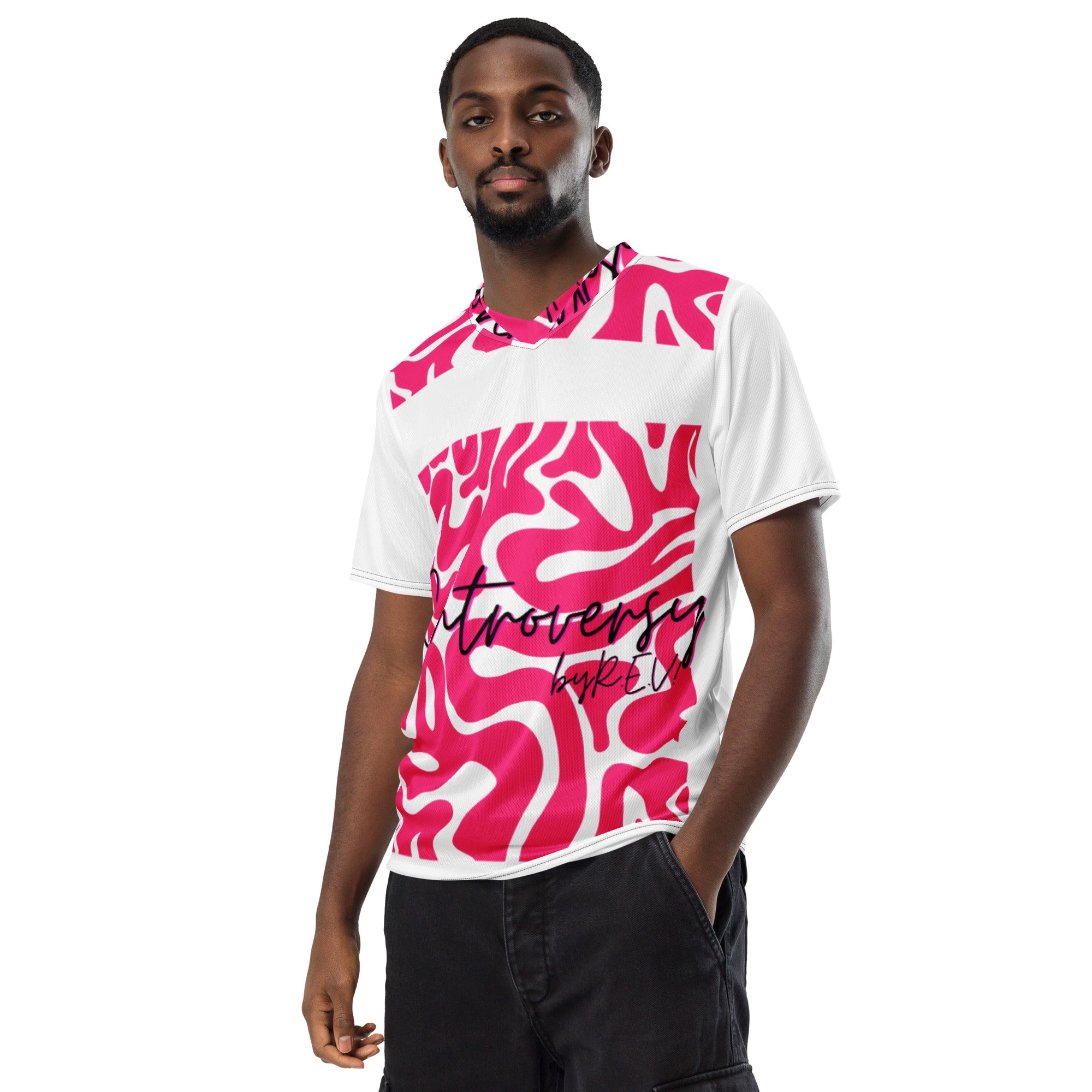 THE BRAINS Recycled unisex sports jersey