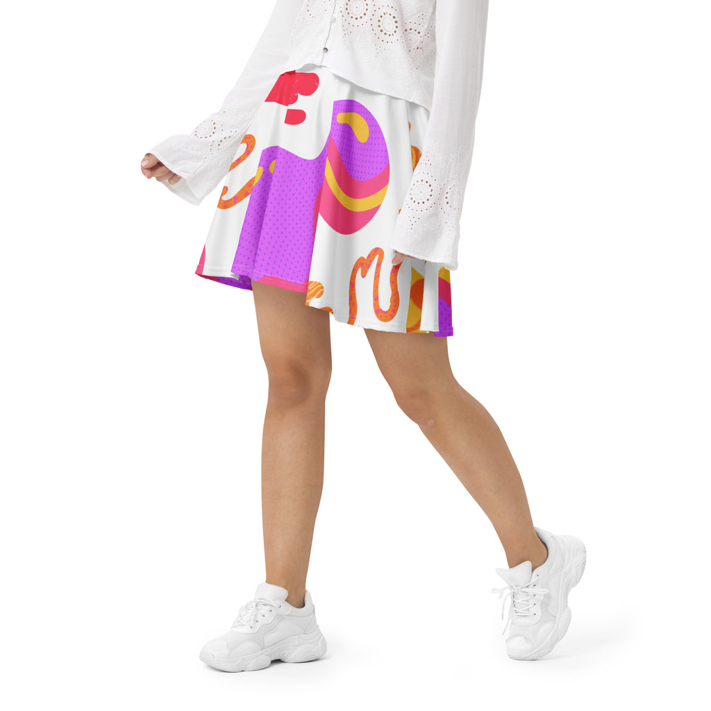FLUID FEELS Skater Skirt
