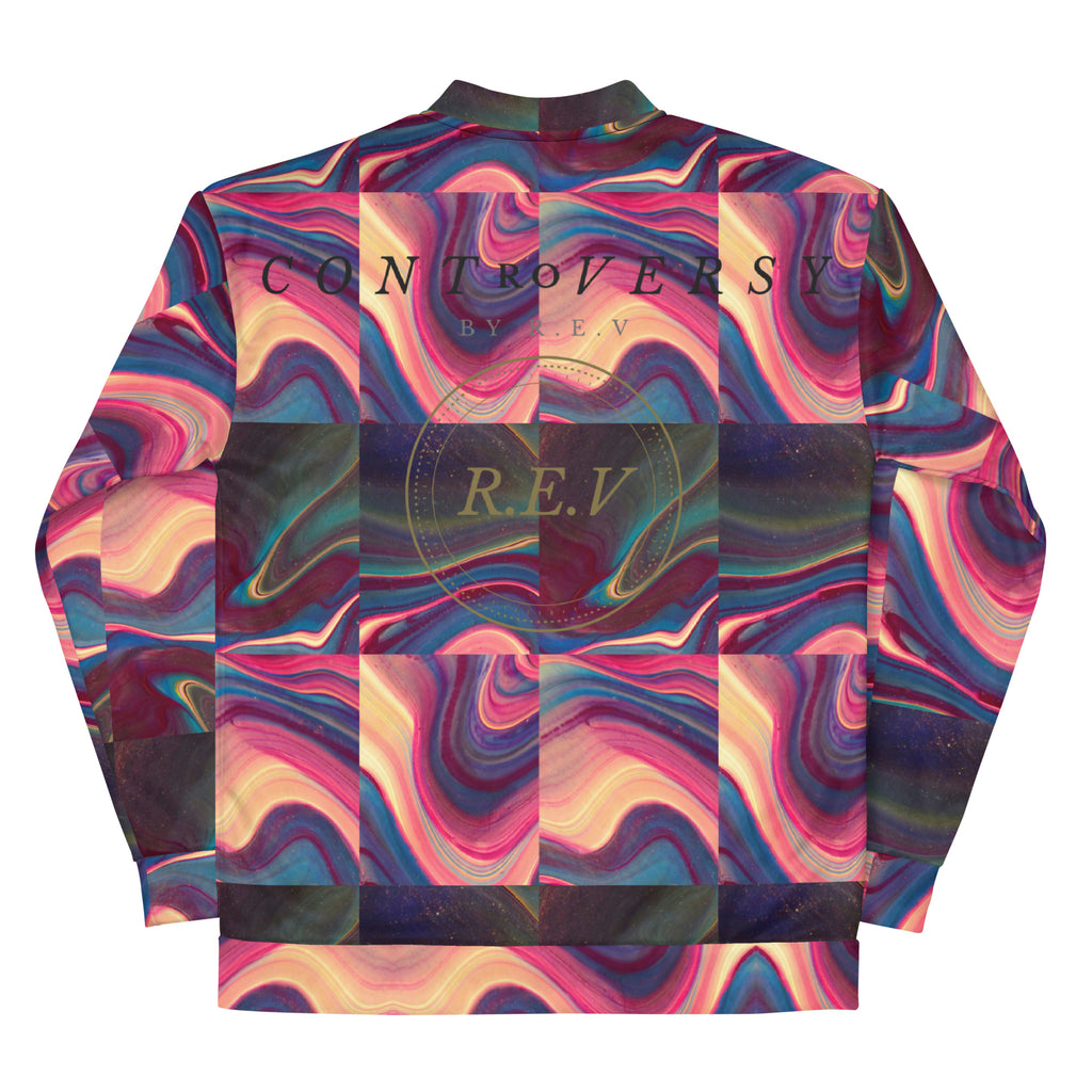 NEBULA Unisex Bomber Jacket - LOGO