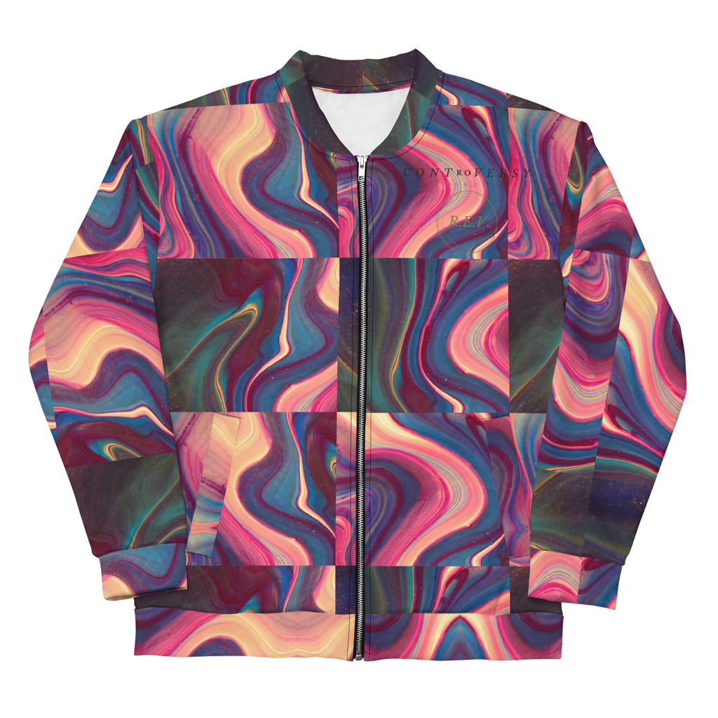 NEBULA Unisex Bomber Jacket - LOGO