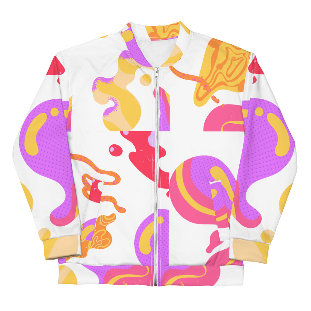 FLUID FEELS Unisex Bomber Jacket