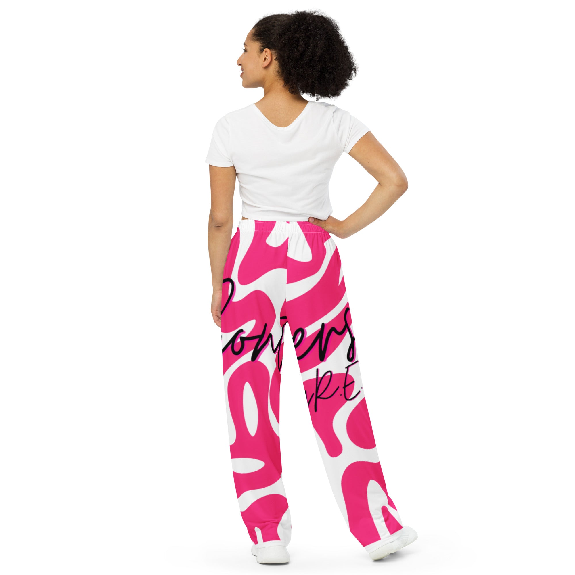 THE BRAINS unisex wide-leg pants