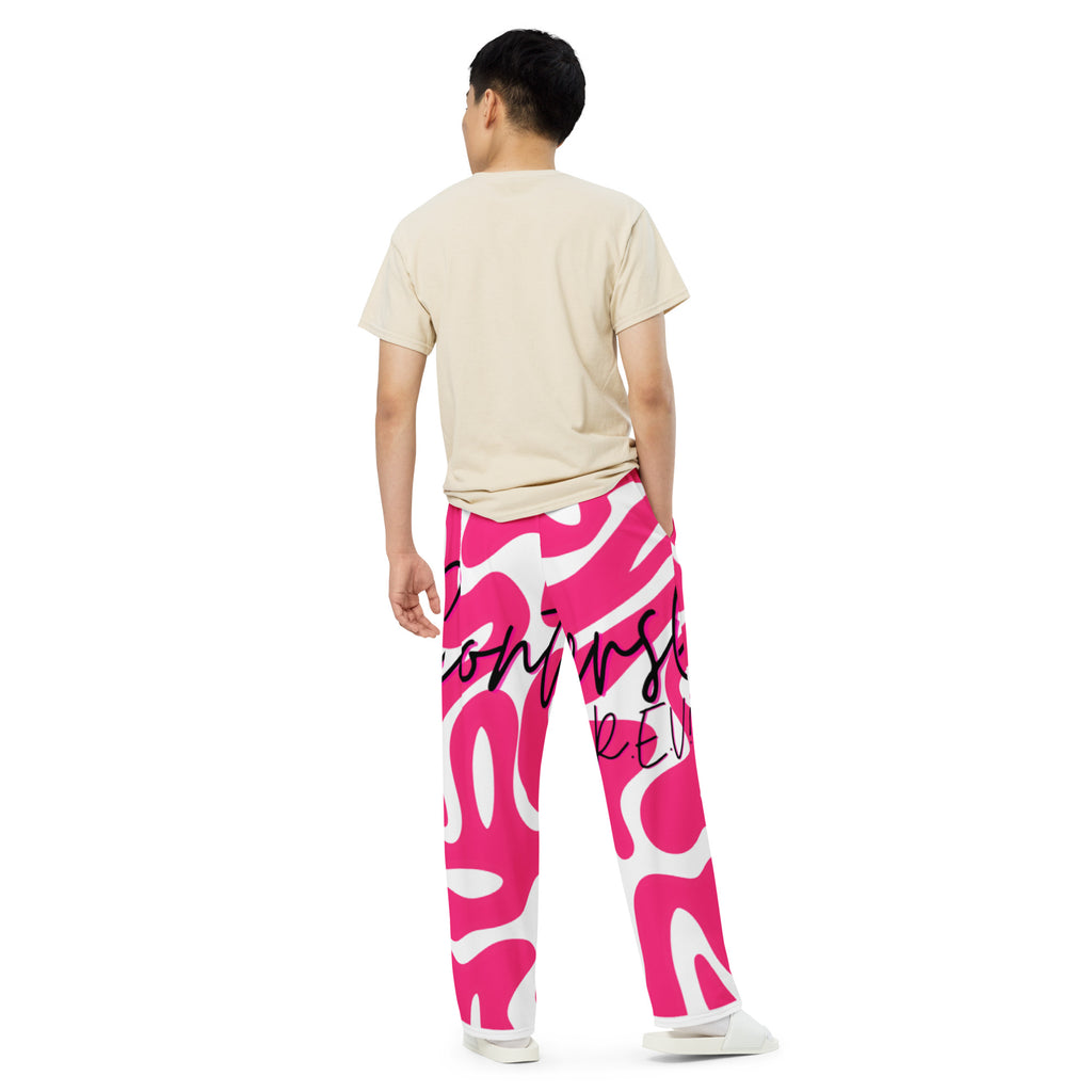 THE BRAINS unisex wide-leg pants