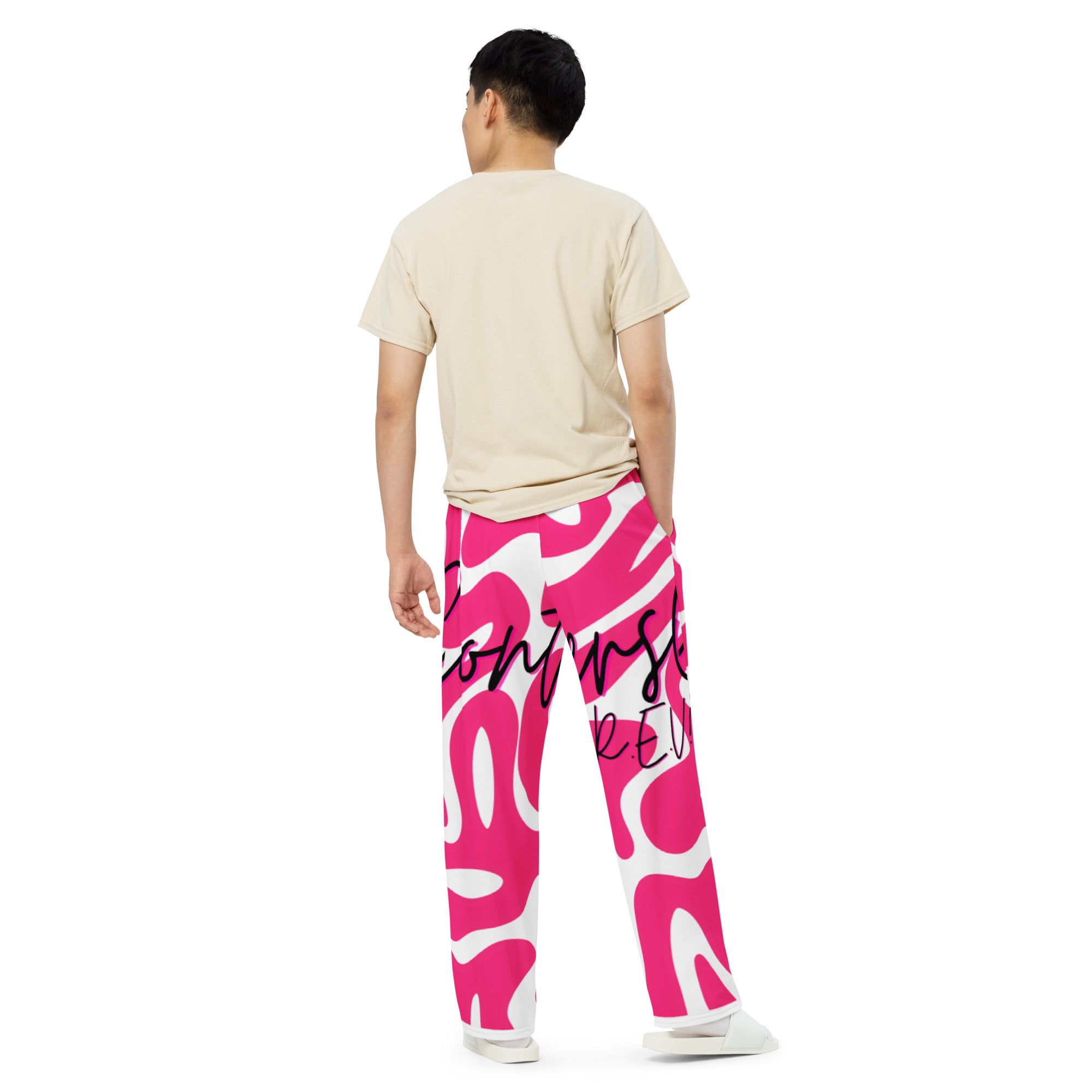 THE BRAINS unisex wide-leg pants