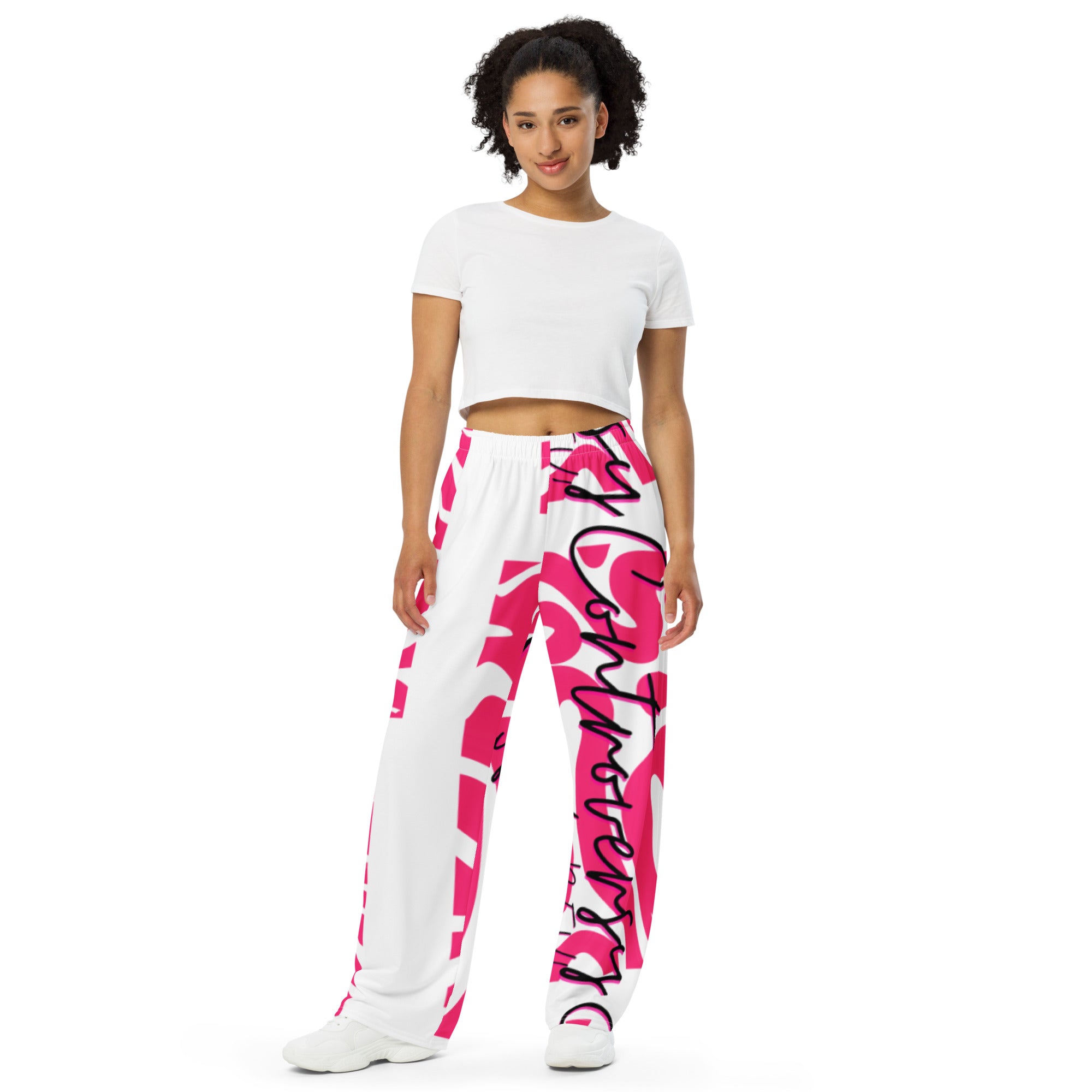 THE BRAINS unisex wide-leg pants