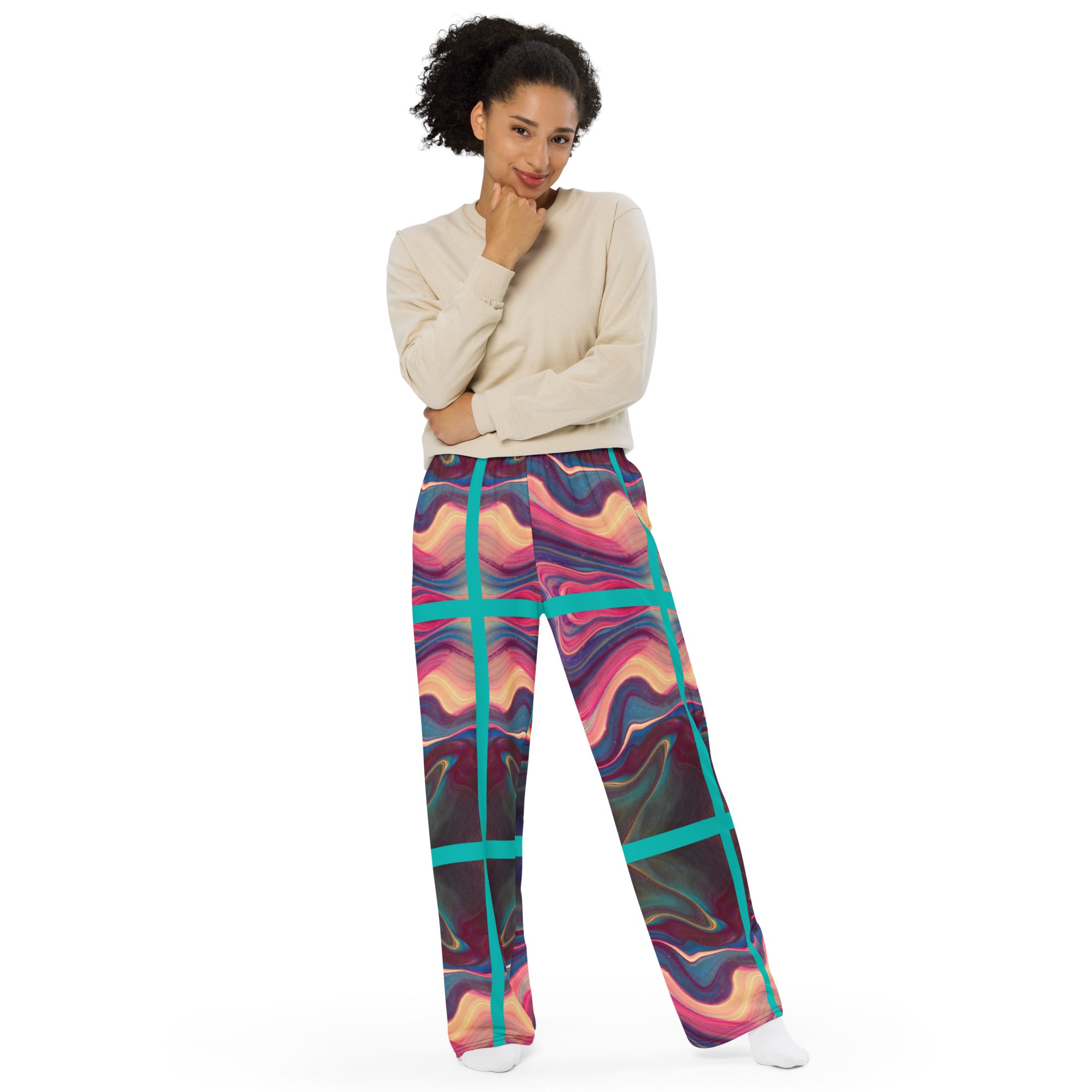 NEBULA unisex wide-leg pants