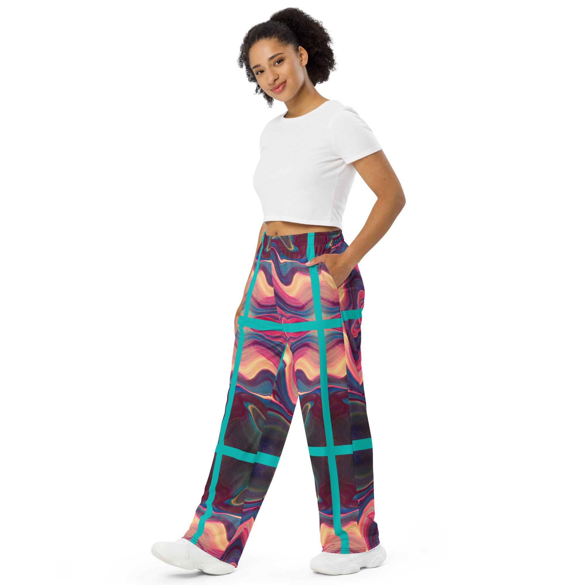 NEBULA unisex wide-leg pants