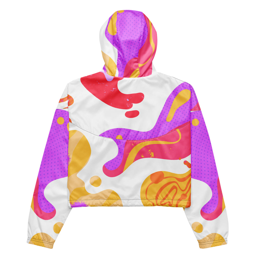 FLUID FEELS Cropped windbreaker