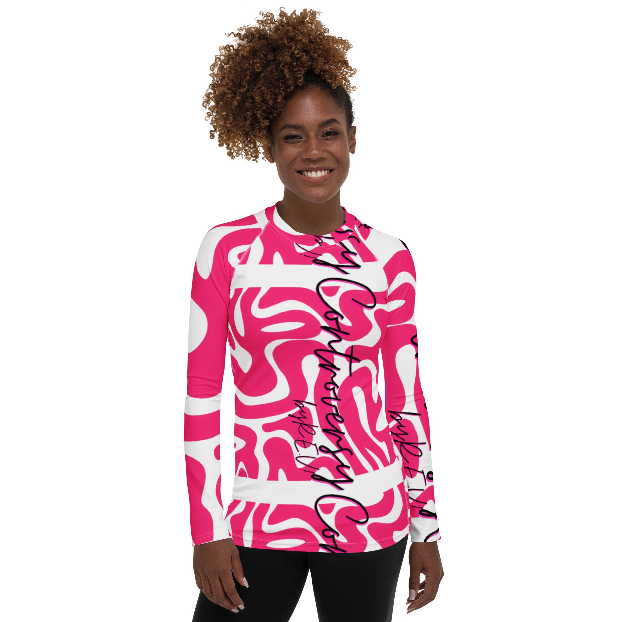THE BRAINS - Women's Rash Guard