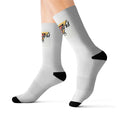AWKRD PU$$Y - Sublimation Socks WHT