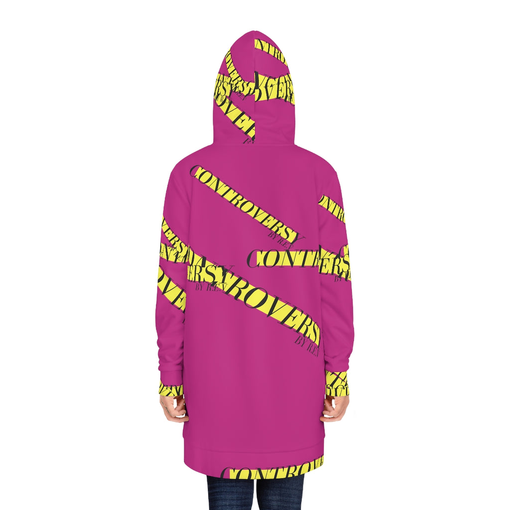 CAUTION! Hoodie Dress - PINK