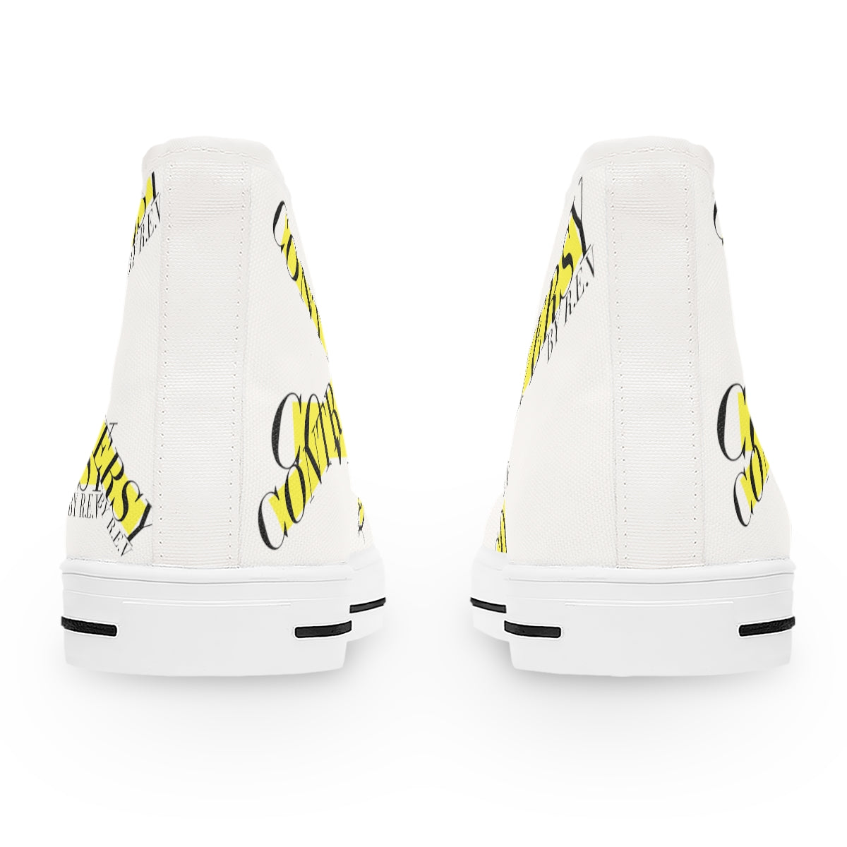 CAUTION! High Top Sneakers
