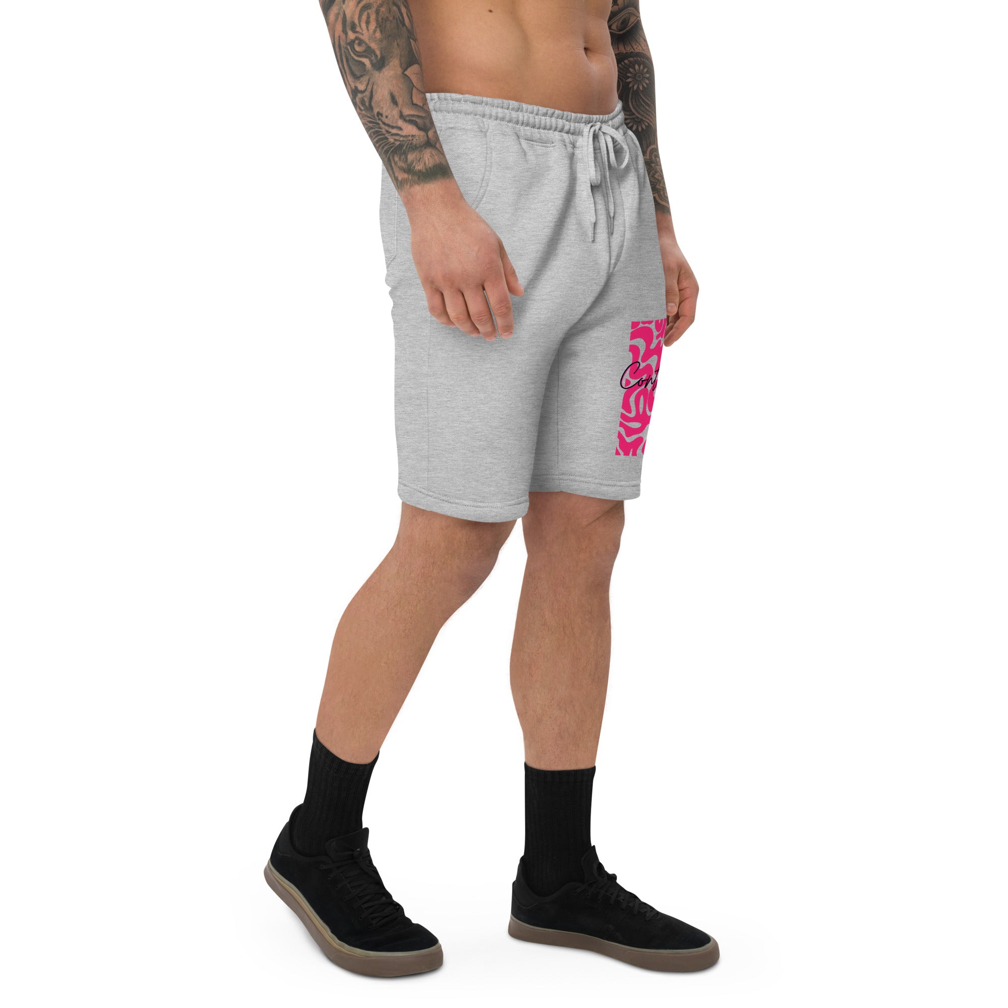 THE BRAINS fleece shorts